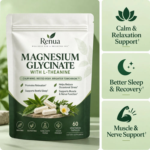 Renua Magnesium Glycinate with L-Theanine